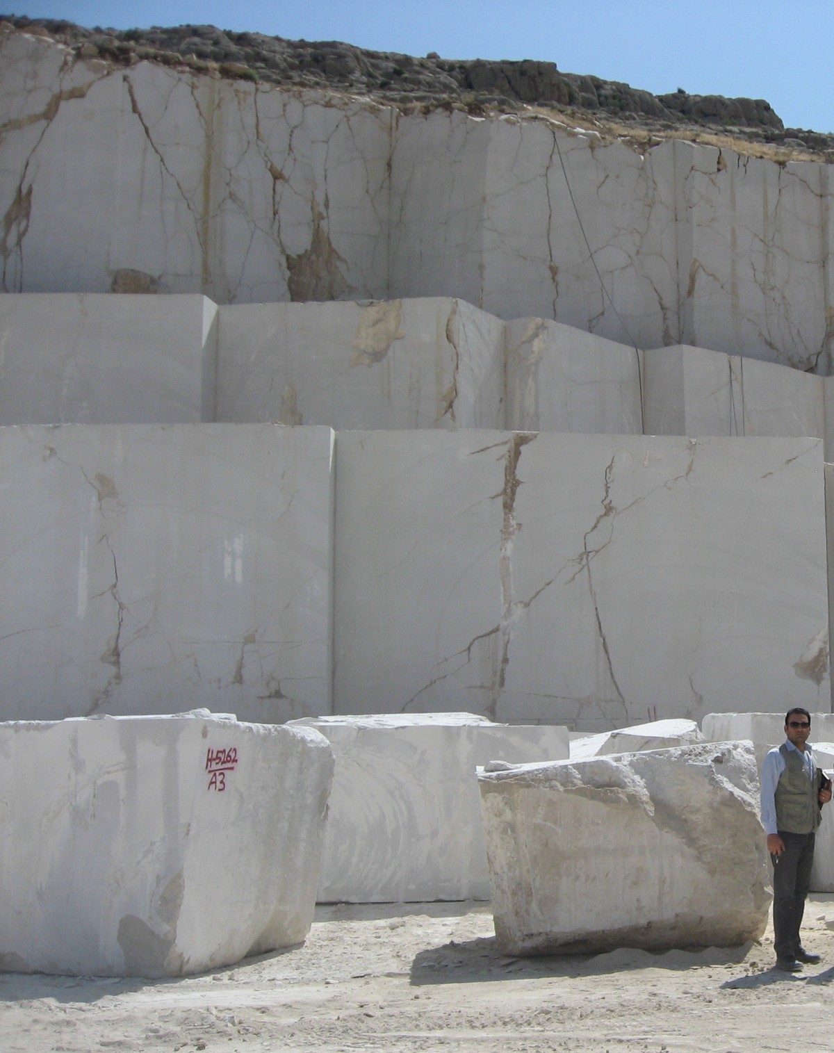 Marble Quarry — Scale View