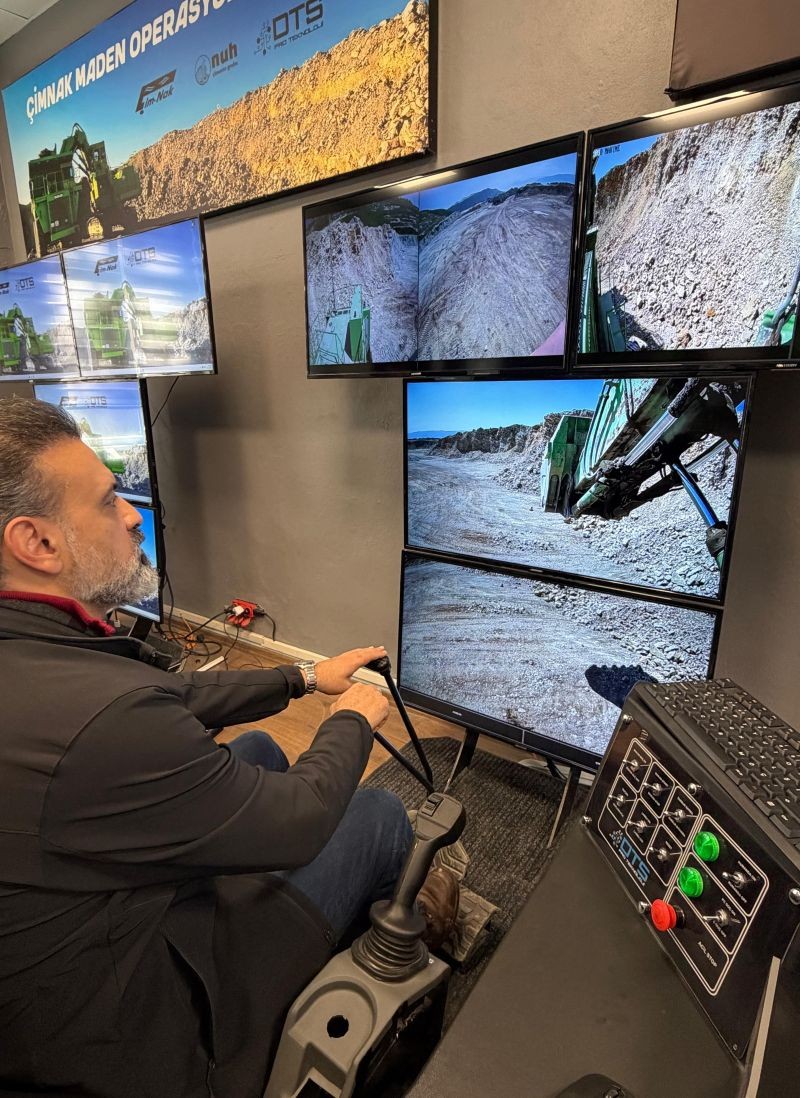 ÇİMNAK — Digital Mine Control